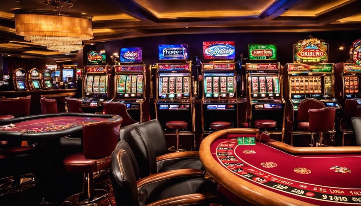 Studio live dealer maha jitu dengan teknologi broadcast berkualitas tinggi dan dealer profesional